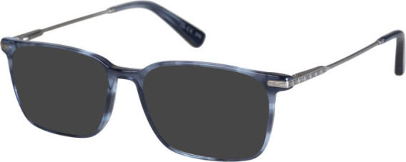 Savile Row SRO-021 sunglasses in Navy Silver