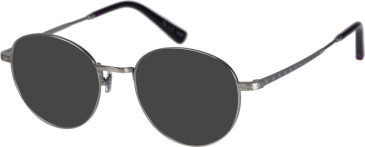 Savile Row SRO-009 sunglasses in Silver Purple