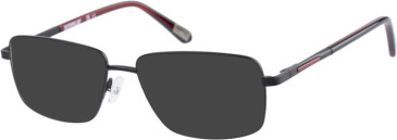 Caterpillar (CAT) CTO-3006 sunglasses in Matt Black Red