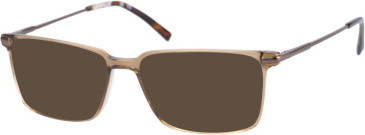 Caterpillar (CAT) CPO-3507 sunglasses in Gloss Brown Gunmetal