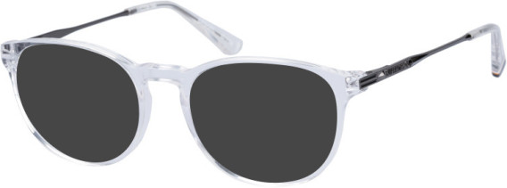 Superdry SDO-OLSON sunglasses in Crystal Gunmetal