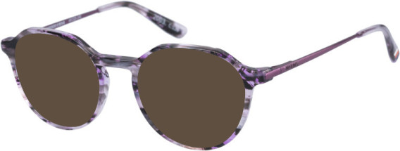 Superdry SDO-2003 sunglasses in Purple Horn