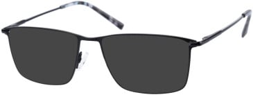 Caterpillar (CAT) CPO-3501 sunglasses in Matt Black