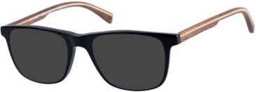 Botaniq BIO-1015 sunglasses in Black Wood
