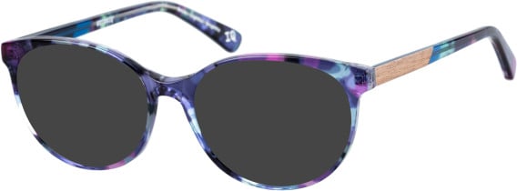 Botaniq BIO-1002 glasses in Purple Tortoise Wood