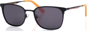 Superdry SDS-VINTAGEDUO sunglasses in Black Orange