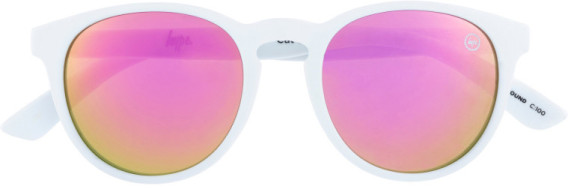 Hype HYS-HYPEROUND sunglasses in White Pink