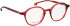 Entourage Of 7 ZOEY glasses in Red