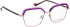 Bellinger RAINBOW-600 glasses in Matt Rose – Purple