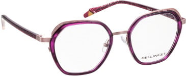 Bellinger QUEEN-2 glasses in Matt Rose – Purple