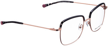 Bellinger CROWN-6 glasses in Rose Gold – Black