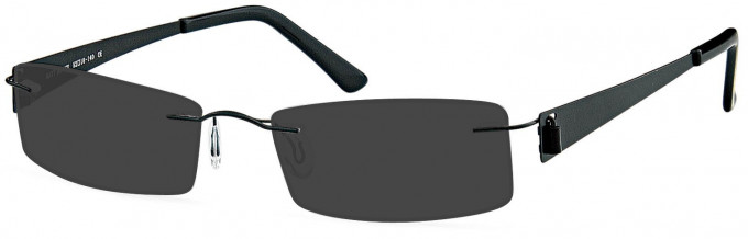 SFE reading sunglasses in Black