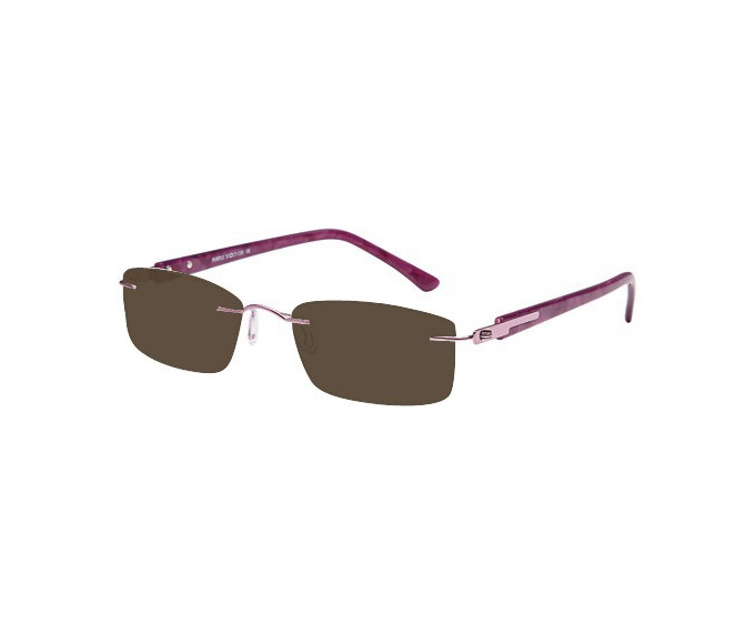 SFE reading sunglasses in Purple