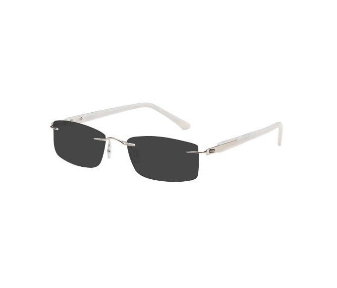 SFE reading sunglasses in Silver