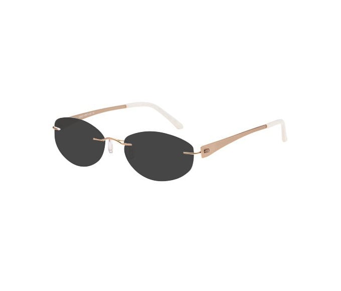 SFE reading sunglasses in Gold