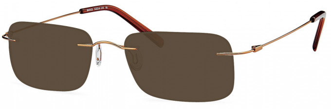 SFE reading sunglasses in Bronze