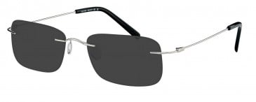 SFE reading sunglasses in Silver