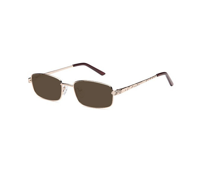 SFE reading sunglasses in Gold