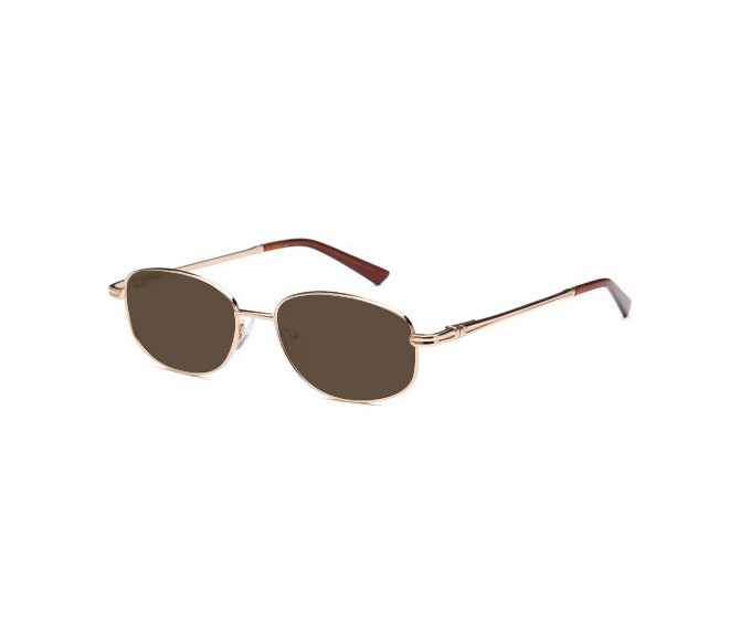 SFE reading sunglasses in Gold