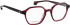 Entourage Of 7 EMBER glasses in Red