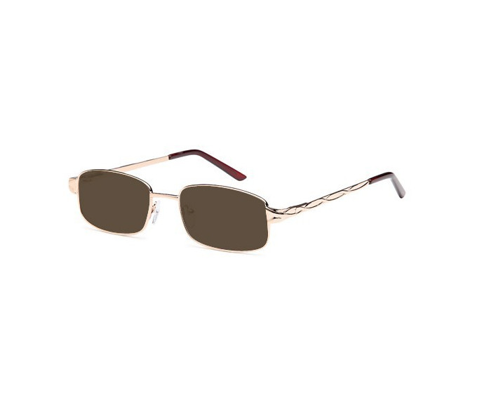 SFE reading sunglasses in Gold