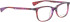 Bellinger TWIGS-1 glasses in Purple Pattern 2