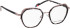 Bellinger QUEEN-2 glasses in Rose Gold – Black