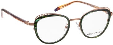 Bellinger QUEEN-1 glasses in Copper – Green