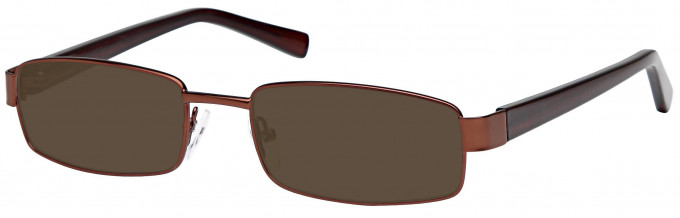 SFE reading sunglasses in Bronze