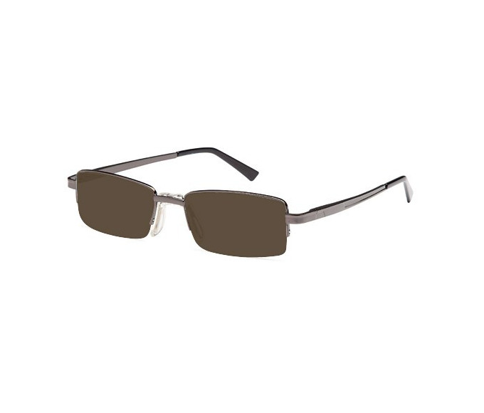 SFE reading sunglasses in Gunmetal