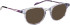 Bellinger TOPAZ-300 sunglasses in Clear Purple