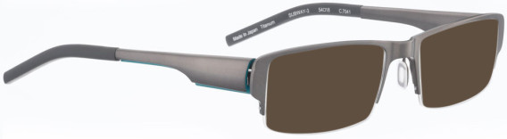 Bellinger SUBWAY-3 sunglasses in Shiny Grey