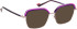Bellinger RAINBOW-600 sunglasses in Matt Rose – Purple