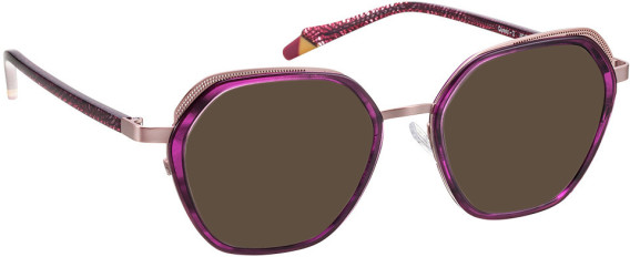 Bellinger QUEEN-2 sunglasses in Matt Rose – Purple