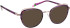 Bellinger QUEEN-1 sunglasses in Rose Gold – Purple