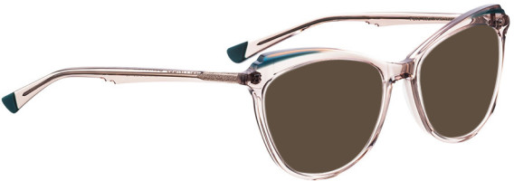 Bellinger PAVO sunglasses in Pink Transparent