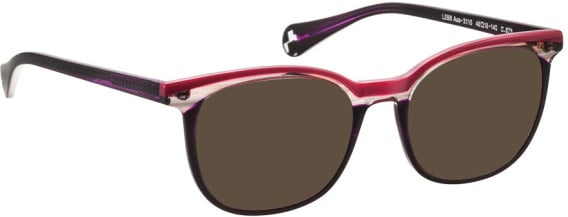 Bellinger LESS-ACE-2115 sunglasses in Red/Purple