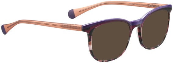 Bellinger LESS-ACE-2115 sunglasses in Purple/Brown