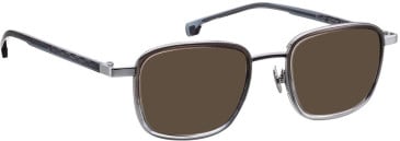 Entourage Of 7 ROWAN sunglasses in Silver – Grey