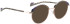 Bellinger CROWN-7 sunglasses in Grey Pattern – Gold