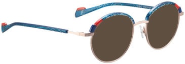 Bellinger CROWN-7 sunglasses in Blue-Gold