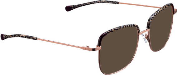Bellinger CROWN-6 sunglasses in Grey Pattern – Gold