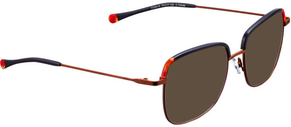 Bellinger CROWN-6 sunglasses in Grey-Copper