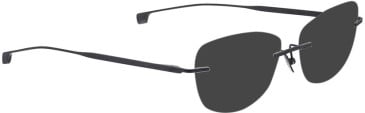 Entourage Of 7 ICONS-7003 sunglasses in Black