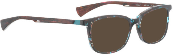 Bellinger TWIGS-1 sunglasses in Purple/Blue