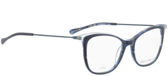 BELLINGER LESS1887 glasses in Blue Pattern