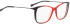 BELLINGER LESS1882 glasses in Red Transparent