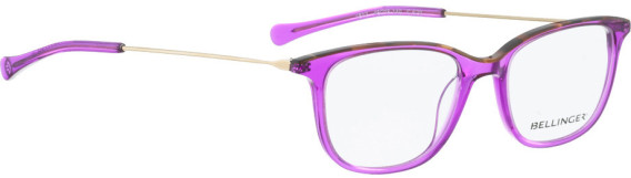 BELLINGER LESS1812 glasses in Purple Transparent