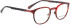 BELLINGER CIRCLE-3 glasses in Red Pattern