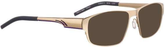 BELLINGER SUBWAY-4 sunglasses in Shiny Gold